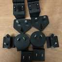 House of Marley Get Together Duo 2 Bluetooth Bookshelf Speakers, Hybrid Wired + Wireless Design, 25Hr Playtime, Upgraded Marley Signature Sound, RCA & AUX Inputs, Bamboo & Rewind Fabric