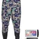 Waterproof Fishing Waist Waders Pants with Boots for Men and Women for Fishing Hunting outdoors, Size: 8, Color: Camo