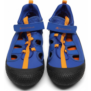 Blue/Orange Water Shoes Size 7