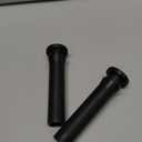 Heavy-Duty Trash Can Lid Hinge Pins (2 Pack)  CNC Solid Nylon (Not 3D Printed) | Fits Rehrig, Sierra & Huskylite 95-Gallon Bins | Commercial Latch Repair Kit  Black