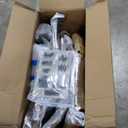 ELABEST X100 Ergonomic Mesh Office Chair with Footrest, Big and Tall Hone Desk Chair with 5D Flip-Up Arms, Adjustable 3D Lumbar Support,Gaming & Executive Computer Chairs for Long Hours(Midnight Mist)