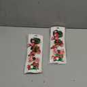 Christmas Hair Clips 10Pcs Cute Hair Barrettes Bow Heart Santa Hat Small Hair Clip Kawaii Xmas Hair Accessories Snowflake Hair Pins Non Slip Alligator Hairpins for New Year Party Hair Decorations 2 Pack