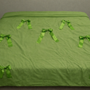 Green Background 94×64 with Satin Bows