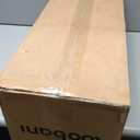 LOOBANI Foldable Dog Playpen with Cover: 1 Min Setup Pet Puppy Playpen Indoor, Sturdy Reinforced Steel/Iron Frame Dog Fence, Portable Whelping Box for Home Dog Cat Rabbit-43.3"x43.3"x27.1"Patented (Blue)