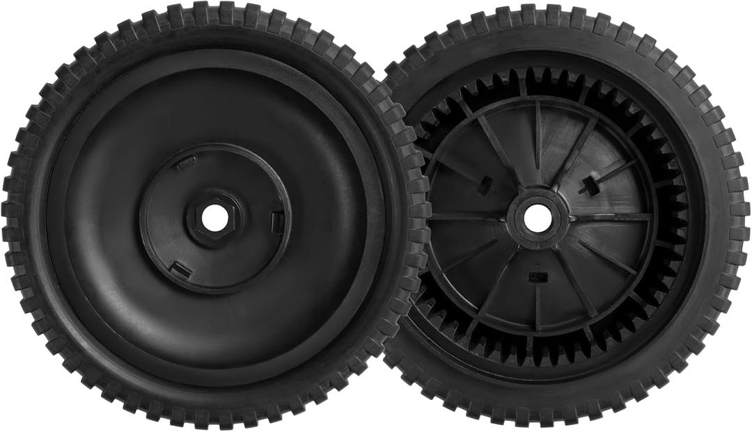 Lawn Mower Wheel Replace for AYP 180767 Front Drive Wheel Replacement for AYP/Sears, Replace for Craftsman/Jonesred/Poulon 532180767 Mower Wheel, 2 Pack