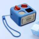 2 x Silicone Cover for Yoto Mini Player, Protective Sleeve Case Compatible with Audio Music Player (Blue)