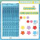 2 x Epakh 39 Pcs Cartoon Sponge Party Decorations Sponge 25th Birthday Decorations Includes 24 Pieces Paper Cards Decor 13 Pcs Happy Birthday Banner 2 Pieces Foil Fringe Curtain Backdrop for Photo Prop