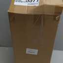 Freezer Organizer Bins, 4 Pack Stackable Chest Freezer Organizer for 5-7 Cu.FT Deep Freezer Sort Frozen Meats and Food, Freezer Storage Baskets with Handles Easy Reach from Bottom, Black