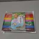 BenLouis Coloring Books for Kids With Stacking Crayons Set Mini Coloring Books Bulk for Ages 4-8-12 Small Activity Books for Birthday Party Gifts Goodie Bags Stuffers Travel24+24Pcs Classic