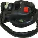 DJ-Motor 12 Wire 5 Fuction Male Plug Handle Switch Choke Lever Assembly for 110cc 125cc 150cc 200cc 250cc Quad ATV Taotao Sunl Roketa