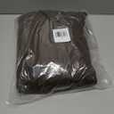 Hanes mens Ultimate Sweatshirt, Heavyweight Fleece Hoodie, Cotton Sweatshirt for Men (Brown, M)