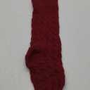 meioro 18 Inches Christmas Stockings, Large Size Cable Knitted Xmas Stocking for Kids, Fireplace Hanging Stockings for Family Holiday Party Decorations (Burgundy)