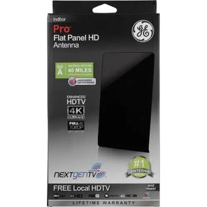 GE
 
Pro
 
Flat
 
Panel
 
HD
 
Antenna,
 
Black