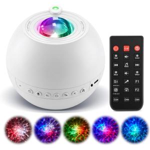 Sound Machine Light Projector, 30 Sleep Sounds for Baby , Bluetooth Speaker | 3-in-1 Baby Sound Machine: 30 sleep sounds (white/brown noise, fans, rain), Bluetooth 5.3 speaker & 15-color light projector.