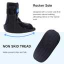 Air Walker Boot Medical Short Fracture Boot for Sprained Ankle and Achilles Tendonitis Inflatable Orthopedic Walking Boot for Broken Foot Fracture Recovery