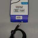 ZGEAR 4' MICRO USB DATA CABLE BK EA