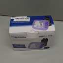 Upper Arm Blood Pressure Monitor with Wide Cuff, Automatic Digital BP Machine for Home Use, Large Backlit Display, Irregular Heartbeat Detection, Includes Storage Bag & 260 Memory (Purple)