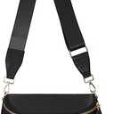 FEIBOON Spacious Nylon Crossbody Bag Bum Bag Handbags Purses for Women | Large crossbody bags shoulder bag,Lightweight diaper bag mom bag,fanny pack crossbody for women,Trendy wallets purses