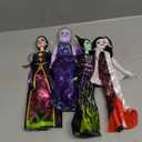 Disney Princess Villains Black and Brights Collection, Fashion Doll 4 Pack, Disney Villains Toy for Kids 5 Years Old and Up