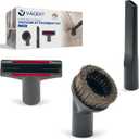1-3/8 Vacuum Attachments for Shark & Miele, Horsehair Dusting Brush, Crevice Tool, Upholstery Attachment, Fit Shark Rotator NV360 NV350 NV500 NV501 HV300 HV301 HV322 HV371 HV372 & Miele C1 C2 C3