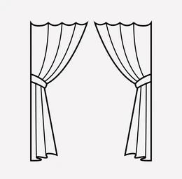 LInen Curtain 88x108