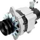 SCITOO Alternator for 12097N Alternators Fits for Chevrolet for W3500 Tiltmaster 1995-1996,for GMC for W3500 Forward 1995 1996,for W4500 Forward 1992-1998,for Isuzu for NPR 1990-1997 70Amp 2-Groove