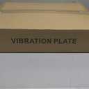 Vibration Plate Exercise Machine, Vibration Plate Platform for Lymphatic Drainage, 200 Adjustable Speeds Power Shaping Vibrating Plate Helps Weight Loss, Shaping, Max Weight 450 Lbs (Black)