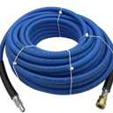 PROPULSE, UBERFLEX 4,000 PSI Blue Flexible & Light Weight Hose w/QC Couplers (100 Feet)