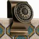 Quilt Hanger for Wall for Display,4 Pack Stainless Steel,Tapestry Hangers,Tapestry Hangers for Walls,(Bronze)