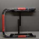 Adjustable Walking Pad Handle only, 19.7 inch Wide, 38 inch Max Height, Red