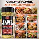 Fajita Seasoning Mix Spicy Ranch Seasoning Powder - Gluten Free & Low Sodium Mexican Seasonings Blend for Meat, Vegetables, Steak & Chicken Fajita. Hot Ranch Fajitas Seasonings Spices. Taco Mix. 5oz (EXP 01/02/27)
