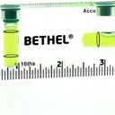 BETHEL Small Level Mini Bubble 90/180SpiritLevel,Magnetic 3.74 Inch Shatterproof Cross Check PocketLevel Picture Hanging Levels Tools for Machinist,Construction & Household
