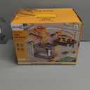 Toy Car Track Storage Playset - Car Toys Race Set Including 12 Diecast Cars, PlayMat, Race Tracks, Car Ramp, Kids Birthday Gift Toys for 2 3 4 5 Year Old Boys 1-3 2-4 Toddlers