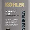 Kohler K-23729-NA Stainless Steel Cleaner, 8 FL Oz