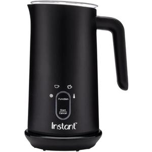 Instant Pot Milk Frother, 4-in-1 Electric Milk Steamer, 10oz/295ml Automatic Hot and Cold Foam Maker and Milk Warmer for Latte, Cappuccinos, Macchiato, From the Makers of Instant 500W, Black