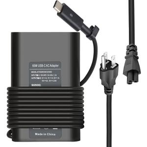 65W USB C Charger Compatible with Dell Latitude 5420 5520 5320 7420 7430 7400 7370 7390 7275 7285, XPS 13 7390 9350 9380 9370 9360 9310 9365 9300 9550 USB C Laptop Charger