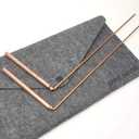 Spirit Hunter 99.9% Copper Dowsing Rod- 2PCS Divining Rods with Bag - Detect Gold, Water, Ghost Hunting etc.