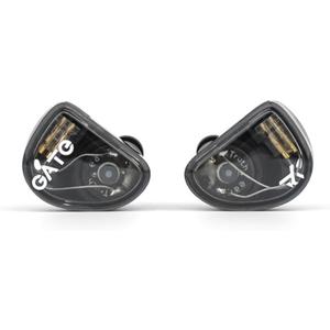 TRUTHEAR GATE Dynamic Driver In-Ear Headphone 3.5mm Interchangeable Headphone Cable (Black, No Mic)