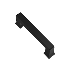 Alzassbg 10 Pack Matt Black Cabinet Pulls, 3-1/4 Inch(82.5mm) Hole Centers Modern Cabinet Handles Kitchen Pulls for Cabinets and Drawer AL3043MB
