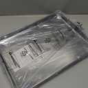 Bastwe Baking Sheet Set of 2, Stainless Steel 2-Piece Cookie Sheet, Toaster Oven Baking Pan Set, Rectangle Size 16 x 12 x 1 inch, Healthy & Non Toxic, Mirror Finish & Rust Free, Dishwasher Safe