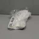 ALYVIA SPRING Stall Fabric Shower Curtain Liner Waterproof - 60" x 72", Soft & Lightweight Stall Size Shower Curtain with Magnets, Machine Washable - 60x72, White