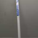 Cordless Tear Down Light Filtering Shade - 37 Inch Width, 72 Inch Length - White- Cord-Free Customizable Room Darkening Horizontal Mini Vinyl Windows Blinds for Interior by Achim Home Decor