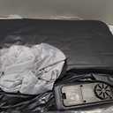 COMMOUDS Queen Air Mattress with Built-in Pump, 18" Raised Blow up Mattress, Comfort Inflatable Mattress with Waterproof Flocked Top, Portable Airbed for Guests, Camping, Home & Travel Use, 660lbs Max
