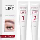 ICONSIGN 2-in-1 Eyelash Lift & Brow Lamination Kit with Hypoallergenic, High-Capacity Perm Lotion for Salon-Quality Results at Home