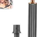 2In1 Long Hair Curling Barrels 1.6 Inch/40mm and Adapter for Airwrap Styler Into A Hair Dryer Combination
