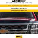 Husky Liners Aeroskin Hood Protector Low Profile Deflector/Bug Shield | Fits 2019-2026 Ram 1500 Excludes Rebel and TRX Models | Hood, 1-pc Matte Black - 2877163