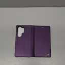 Wallet Case for Samsung Galaxy S26 Ultra Compatible with Magsafe, 2-in-1 PU Leather Flip RFID Blocking Card Holder Stand Shockproof Magnetic Detachable Cover for Galaxy S26 Ultra, Purple