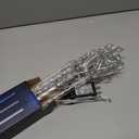 Outdoor Christmas Lights Meteor Shower Light UL Certified 8 Tubes 192 LED Snow Falling Rain Drop Light Dripping Icicle String Lights for Christmas Tree Decorations Xmas Wedding Party, Blue