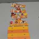 Thanksgiving Decorations Wooden Table Centerpieces Happy Thanksgiving Table Decorations Fall Pumpkin Wooden Table Sign Harvest Thanks giving Wooden Sign Decor with Turkey Pattern