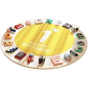 Zhuazhou 抓周20 PCS Doljabi Korean돌잡이Zhuajiu Set Items Chinese Traditional Gifts 1 Year Old Birthday Set Chinese Doljanchi Items Dohl Korean Birthday Ceremony 1st Korean Birthday (Girl)